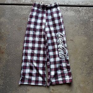 Coca‑Cola Plaid Pajama Pants